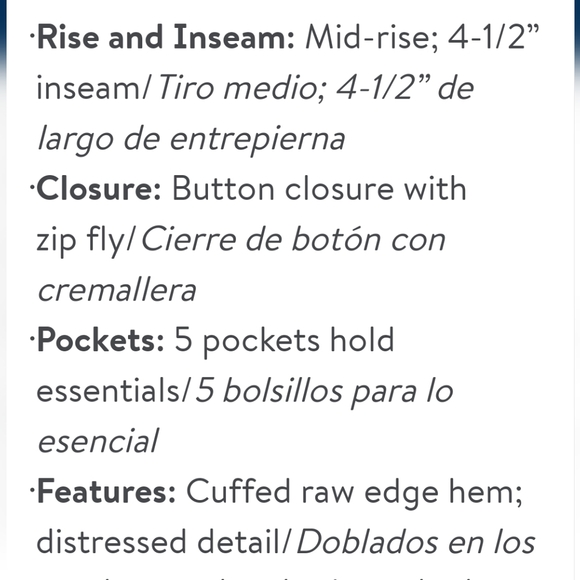 New Cuffed Denim Shorts - Picture 9 of 10